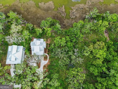 Beautiful marsh front coastal-style home surrounded by - photo 33