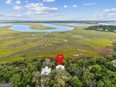 Beautiful marsh front coastal-style home surrounded by - photo 34