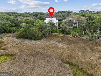 Beautiful marsh front coastal-style home surrounded by - photo 35