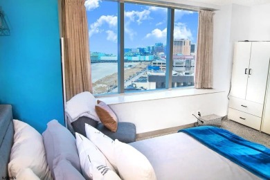 Beautifully updated studio condo has unobstructed views of the