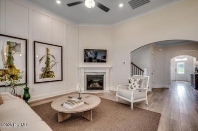 The Fullerton is a two-story Craftsman-style home offering three - photo 9