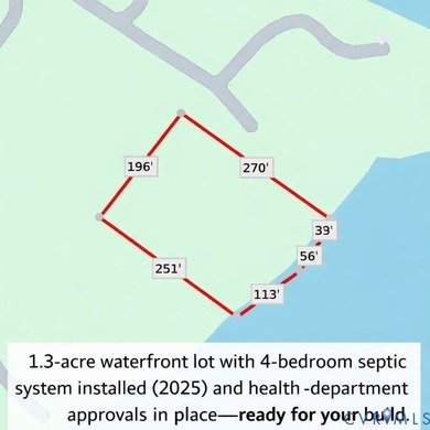 Rare opportunity to build on a 1.3-acre waterfront homesite in - photo 17