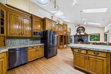 Custom-built contractor home blending rustic elegance with - photo 3