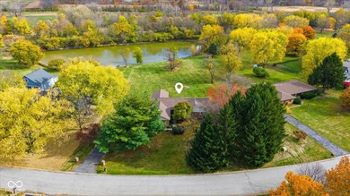 (private lake, pond, creek) Home Sale Pending in Noblesville Indiana