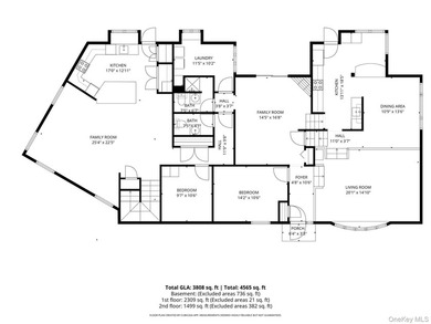 NASSAU SHORES! NO FLOOD! 3746 sqft updated 7 bedroom, 4.5 bath - photo 48