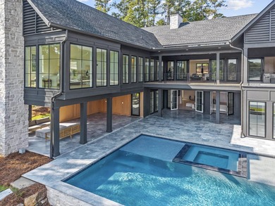 MODERN CALIFORNIA-INSPIRED LAKEFRONT RETREAT WITH POOL | Built