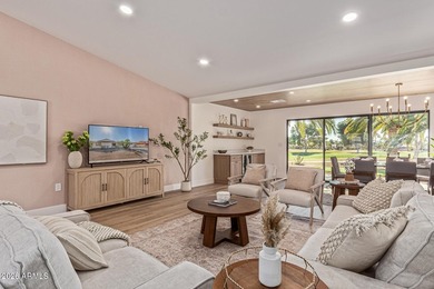 E X Q U I S I T E Golf Course Residence. Inside, you'll find a