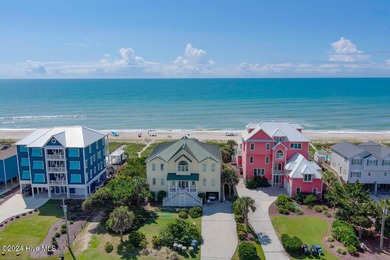 Great location and large oceanfront lot with this stunning home