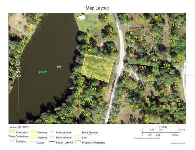 (private lake, pond, creek) Lot For Sale in Punta Gorda Florida