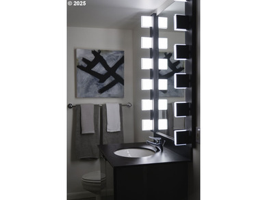 Perfectly positioned penthouse on the northeast corner of the