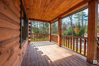 Lake Placid custom new completed log home is being offered for - photo 32
