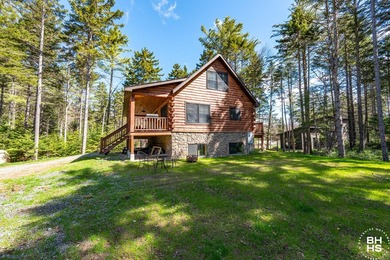 Lake Placid custom new completed log home is being offered for - photo 35