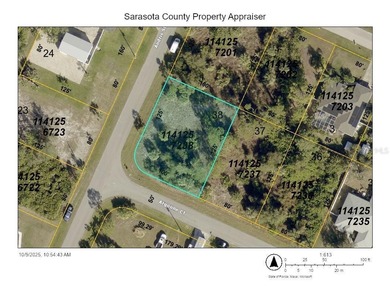 Northport Waterway Lakes and Canals Lot For Sale in North Port Florida