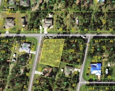 Port Charlotte Waterway Lakes Area Lot For Sale in Port Charlotte Florida