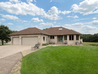 (private lake, pond, creek) Home Sale Pending in East Bethel Minnesota