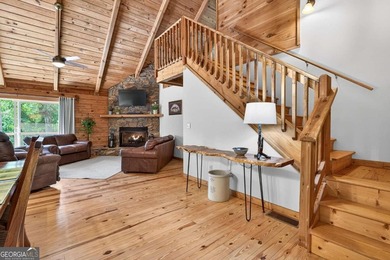 Fully furnished true log home on 5.78 private wooded acres in - photo 9