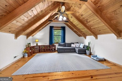 Fully furnished true log home on 5.78 private wooded acres in - photo 10