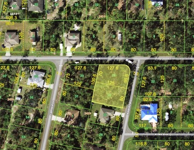 Port Charlotte Waterway Lakes Area Lot For Sale in Port Charlotte Florida