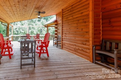 RIVERFRONT LOG HOME IN LAKE LURE, NC. Built in 2022, this 3358 - photo 12