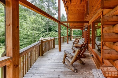 RIVERFRONT LOG HOME IN LAKE LURE, NC. Built in 2022, this 3358 - photo 13