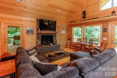 RIVERFRONT LOG HOME IN LAKE LURE, NC. Built in 2022, this 3358 - photo 17