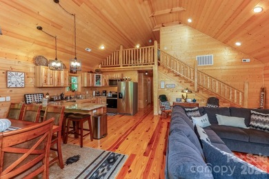 RIVERFRONT LOG HOME IN LAKE LURE, NC. Built in 2022, this 3358 - photo 18