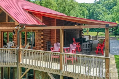 RIVERFRONT LOG HOME IN LAKE LURE, NC. Built in 2022, this 3358 - photo 44