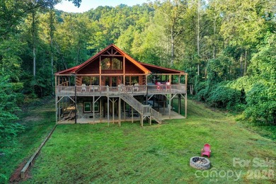 RIVERFRONT LOG HOME IN LAKE LURE, NC. Built in 2022, this 3358 - photo 45