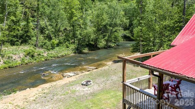 RIVERFRONT LOG HOME IN LAKE LURE, NC. Built in 2022, this 3358 - photo 46
