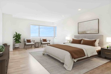 ONE OF THE LARGEST UNITS in the building with PANORAMIC VIEWS