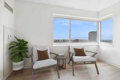 ONE OF THE LARGEST UNITS in the building with PANORAMIC VIEWS