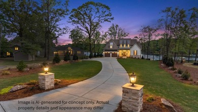 'PENNY'S PLACE' SET ALONG THE SHORELINE OF LAKE OCONEE, IS A - photo 9