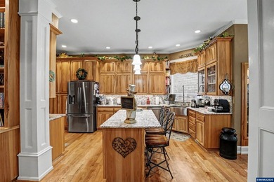 One of West Salem's most distinctive custom homes. Nearly 3,500