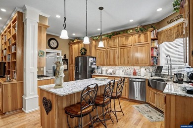 One of West Salem's most distinctive custom homes. Nearly 3,500