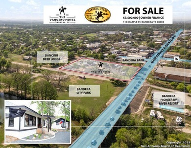 Medina River Lot For Sale in Bandera Texas