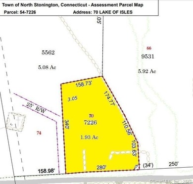 100 beautiful acres in North Stonington! This is a combination