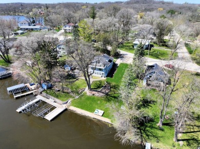 Panoramic Vista Water Views of Tichigan Lake from this expansive - Lake Home For Sale in Waterford, Wisconsin