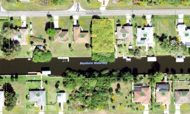 Northport Waterway Lakes and Canals Lot For Sale in Port Charlotte Florida