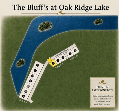 This is a spacious corner home site for sale at The Bluffs at - photo 1