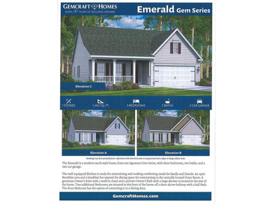 The Emerald Model Elevation *C* offered by Gemcraft Homes - photo 2