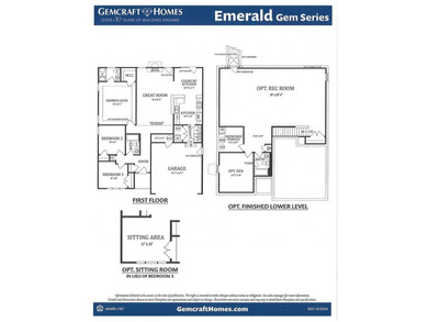 The Emerald Model Elevation *C* offered by Gemcraft Homes - photo 3