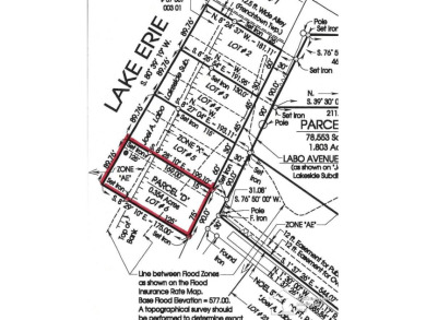 Lake Erie Lot For Sale in Newport Michigan