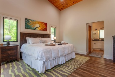 Secluded on Fontana Lake, this modern-mountain, custom-built - photo 28