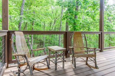 Secluded on Fontana Lake, this modern-mountain, custom-built - photo 48