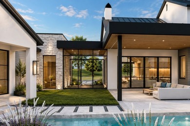 This exceptional Modern Transitional estate blends Contemporary - photo 5