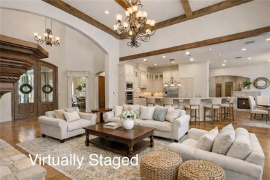 This custom estate sits on a rare 1.4-acre wooded lot backing to - photo 46