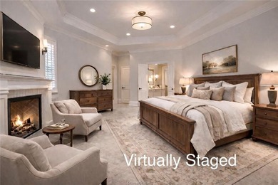 This custom estate sits on a rare 1.4-acre wooded lot backing to - photo 50