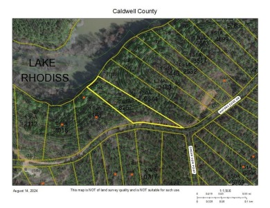 Lake Rhodhiss Lot For Sale in Granite Falls North Carolina