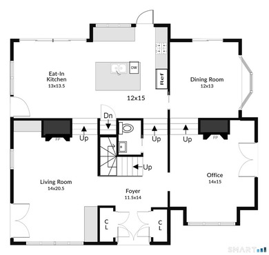 Perched high on 2 private acres, this home is an ideal full-time - photo 33
