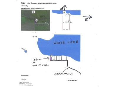 (private lake, pond, creek) Lot For Sale in Albert Lea Minnesota